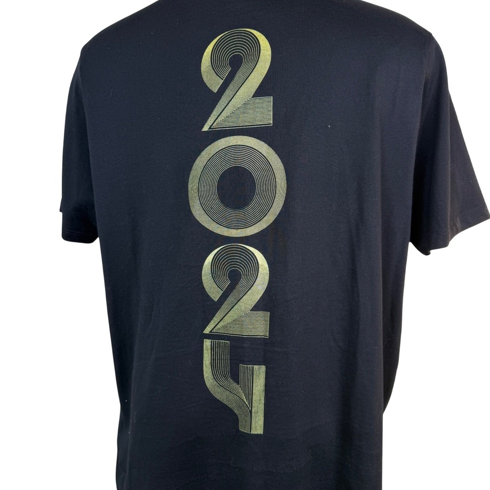 Olympic Games Official Licensed Tee Paris 2024 Shirt Mens XL Black NWOT - Picture 1 of 16
